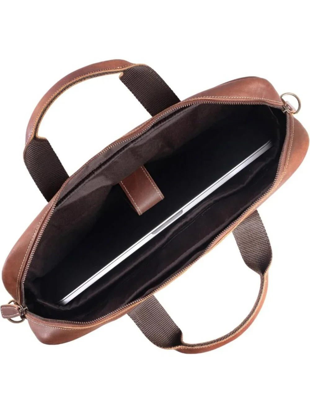 Stylish Leather Briefcase for 16